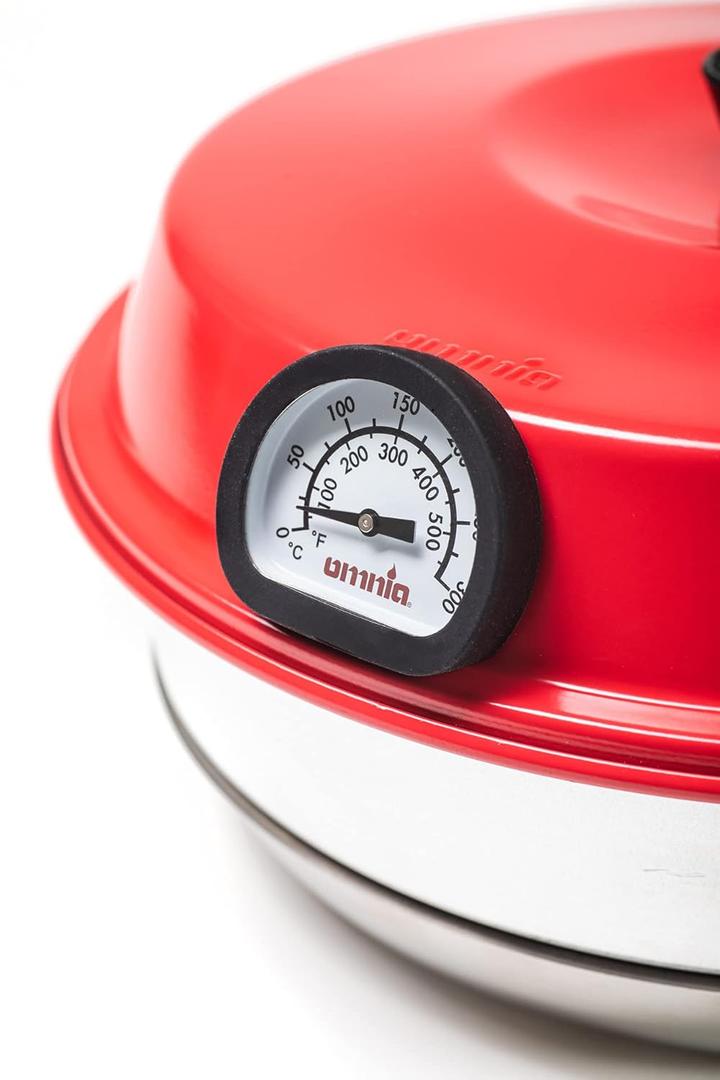 Omnia Thermometer – Analog Temperature Gauge – Easy Attach Probe for Core & Oven Temperature