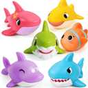 Hely Cancy Bath Toys for Kids - No Hole Baby Toys for 1 Year Old Infant Boys Girls, Shower Water Pool Toys