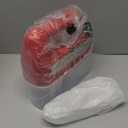 5-Speed Electric Hand Mixer, 800W Handheld Mixer with Turbo for Baking & Cooking, Kitchen Food Mixer with Storage Case & 6 Stainless Steel Attachments (2 Beaters, 2 Dough Hooks, 2 Whisks)-Red