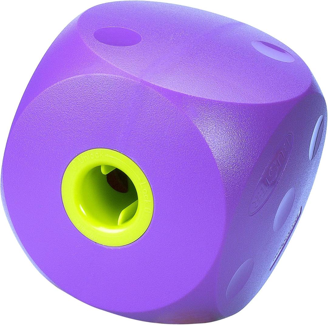 Kruuse Buster Food Cube Feeder, Purple (Large)