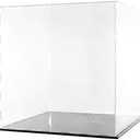 Clear Acrylic Display Case-Assemble Countertop Box for Display-Clear Display Box,Dustproof Protection Showcase for Toy Collectibles (20×20x10inch)