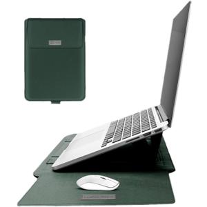 15-15.6 Inch Laptop Protective Cover Protective Bag, Suitable for MacBook Pro 15 Inch 15.6-Inch Dell Lenovo HP Acer Samsung Sony Chromebook Protective Cover (15-15.6 inch, Green)