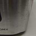 EUHOMY Nugget Ice Makers Countertop, Pebble Ice Maker Machine with 35lbs/24H Soft Ice, Self-Cleaning Sonic Ice Maker with Ice Scoop&Basket, Pellet Ice Maker for Home/Kitchen/Office(Stainless Steels) (Silver)