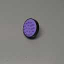 HEETA Scalp Massager Hair Growth, Soft Silicone Scalp Scrubber Shampoo Brush for Exfoliation, Dandruff Removal Head Massage Stress Relax, Wet & Dry Use for Thick Thin Curly Hair Care, Black