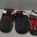 QUMY Dog Shoes for Large Dogs, Medium Dog Boots & Paw Protectors for Winter Snowy Day, Summer Hot Pavement, Water-Resistant in Rainy Weather, Outdoor Walking, Indoor Hardfloors Skid-Resistant Sole, Size 8