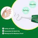 Wall Patch Repair Kit, 500g Wall Mending Agent Drywall Repair Putty & 8 Inch Mesh Drywall Repair Kit, with Scraper and Sandpapers.