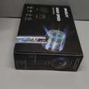 Snugluv Hair Dryer, 160000 RPM High Speed 200 Million Ionic Blow Dryer, Professional Hair Blow Dryer with Diffuser and Nozzle for Home, Travel & Salon Use, 120V (Black)