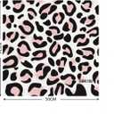 2 x Magic Self-Adhesive Cosmetic Makeup Storage Bag for Travelling, Protectable Travelling Organizer, Easy-Packing Cosmetic Bag Magic Patch Cloth, Camera Lens Protection Wrap, Camera Bag, (Pink Leopard)