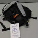 Hiking Daypack Waterproof Biking Backpack 15L Lightweight Durable Backpack for Ski Snowboarding Running MTB Cycling (Black)