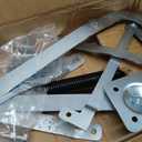 55-2 Attic Ladder Hinge Arms, Heavy Duty Steel Replacement Kit for Werner | Rust-Resistant Coating, Fits 2010+ Werner MK5/WU2210/W2208/W2210, Easy Repair for Pull Down Attic Systems, Springs Included
