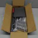 Heeyoo Dog Pooper Scooper, Dog Poop Tray and Rake Set, Pet Waste Removal Scoop with Long Adjustable Sectional Stainless Handles, 2 Pieces (Black/Red)