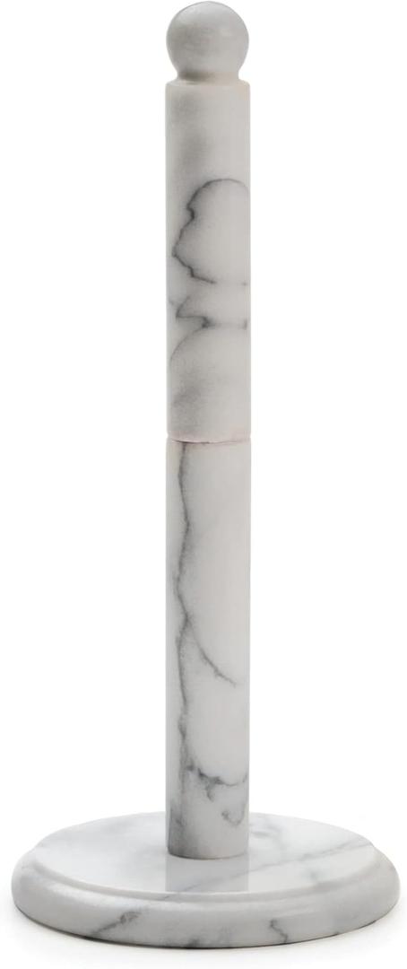 RSVP International Kitchen Collection Countertop Paper Towel Holder, Marble 5.13 x 12.75