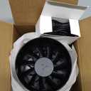 VIVOSUN 6" Inline Exhaust Fan & Speed Controller, Low Noise Workshop 345 CFM Duct Fan for HVAC Ventilation, Vent Booster Fan in Grow Tents, Basements, Bathrooms, Kitchens, Attics and 3D Printer