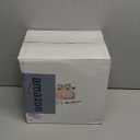 PULOTE 100PCS Pink Plastic Plates - Heavy Duty Pink and Gold Disposable for Party, Wedding, Mother's Day Include 50 Each (Dinner & Dessert) Plates