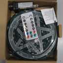 Brightever Christmas Lights for Tree - 1100 Bulbs 360FT, Plug-in Christmas Outdoor Lights with Remote, 8 Lighting Modes, 3 Timers, Dimmable, LED String Light for Indoor Xmas Decorations (Warm White)