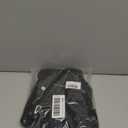 Ruolai Goth Black Pleated Mini Skirt with Chain High Waisted Tennis Skirt (XX-Large)