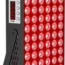 Red Light Therapy for Face and Body,Near Infrared Light Therapy for Pain Relief,Sleep, Skin Health, Recovery with 660nm 850nm 300W High Power Panel, Infrared Therapy or Infrared Light Therapy Device (Black)