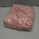 Moukeren 50 Pcs Spandex Chair Sashes with Buckles, Pink