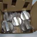 BlueStars [Upgraded] W11159630 W11023139 Surface Burner Knob Control Knob Compatible with Whirlpool Gas Range - Replaces KIP 5T09 AP6284486 4813782 PS12347845 - Stainless Steel - Pack 5