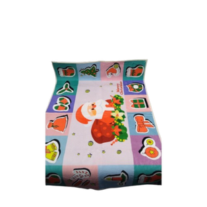 Christmas Rug 2' x 3' Plaid Area Rug Santa Claus Doormat Xmas Tree Floor Mat Carpet for Entryway Bedroom New Year Christmas Decor