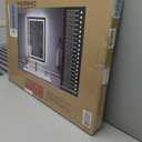 Amorho 24"X32" LED Bathroom Mirror with Lights, Front Lit and Backlight, Stepless Dimmable, Anti-Fog, Shatter-Proof Tempered Glass, Memory, 3 Colors Lighting Bathroom Mirrors for Vanity