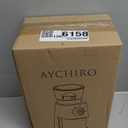 AYCHIRO Coffee Grinder Electric, Coffee Beans Grinder for Home Use with 30 Grind Settings  12 Cups Capacity for Espresso, Drip & Americano, Black