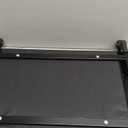 VIVOHOME Stadium Seats with Back Support and Cushion, 2 Pack Portable Bleacher Chairs with Cup Holder, Storage Bags and Shoulder Strap, Comfortable for Various Sports Events (Black and Gray)