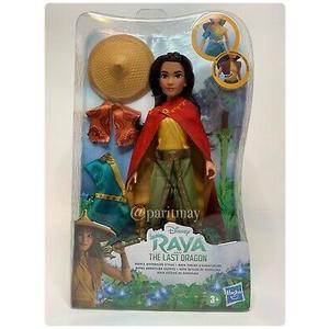 Disney Princess Raya and The Last Dragon Raya's Adventure Styles,Fashion Doll with Clothes,Shoes,and Sword Accessory,Toy for Kids 3 Years and Up
