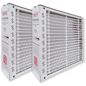 2-Pack MERV 13 Pleat Furnace Filter - Only Compatibility with April-air 201 HVAC AC 2200 2120 2250 Space-Gard and Fit Honeywell POPUP2200 air filter (Actual size 21''1/5x25''1/25x5''15/64 inch)
