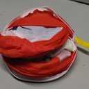 EocuSun Kids Ball Pit Large Pop Up Toddler Ball Pits Tent for Toddlers Girls Boys for Indoor Outdoor Baby Playpen w/Zipper Storage Bag, Balls Not Included (ARed) (Multicolored)