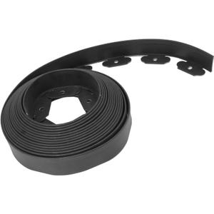 Landscape Edging Kit PE L Shaped Easy Installation for Patio, Tree Rings, and Flower Beds (5cm*5cm*10m)