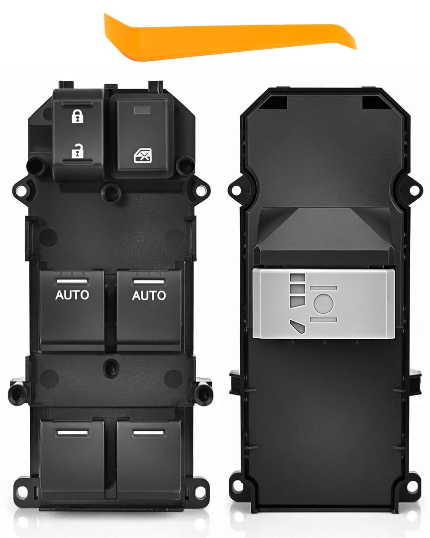 Master Window Switch Driver Side Replacement for 2013 2014 2015 2016 2017 Honda Accord EX EX-L Touring, Main Power Window Control Switch Replaces OE 35750-T2A-A01, 35750-T2A-A11
