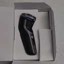 Philips Norelco Shaver 3900 Series, Wet and Dry Electric Shaver, P-Cap, Travel Pouch, Charging Stand, Storm Blue, Model S3341/92 (Silver New)