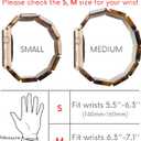 Heesch Stretchy Resin Watch Band Compatible with Apple Watch for Women, Tortoise Watch Strap Bracelet Wristband for iwatch Series Ultra/10/9/8/7/SE/6/5, 38/40/41/42mm, 44/45/46/49mm, Rectangle