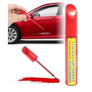 ESEWALAS Car Paint Pen,Car Paint Repair,Car Repair Scratch Remover,Touch Up Paint for Cars,Car Accessories Car Scratch Repair Paint Pen,Quick Easy Car Touch Up Paint Pen for Car Deep Scratches (Red), Pack of 10