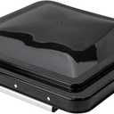 14 Inch RV Roof Vent Cover Replacement Vent Lid Black for Camper Trailer Motorhome (Black 1-Pack)