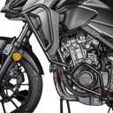 Motorcycle Upper Lower Engine Guard Crash Bar Compatible with H-onda CB500X CB 500 X CB500 X CB-500-X 2019 2020 2021 2022 Falling Frame Bumper Protector Crashbar Part (Lower). many scratches during transportation