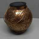 YHmall Solar Wind Chimes for Outside, Hanging Memorial Wind Chimes for Mom Women Grandma, Flower Solar Lantern Windchimes Outdoors for Garden Decor