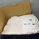 MAXYOYO Folding Sofa Bed, 2 in 1 Convertible Sofa to Lounger Comfy Single Bean Bag Chair for Adults, Floor Sleeper Couch with Handle, Faux Fur Couch Bed for Living Room Bedroom, Beige