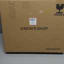 SIMON'S SHOP Black Octagon Frame with 11x14 Oval Photo Opening, Picture Frames 11x14 for Wall and Tabletop, Vintage Traditional Poster Frames