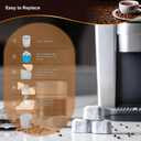 6 Pack Coffee Maker Filter Replacements - Fits All Keurig Coffee Makers - Charcoal Fiber Water Filter Replacement