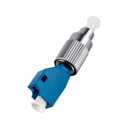 Visual Fault Locator 30KM,VFL Fiber Optic Tester with Single Mode 9/125um FC to LC Adapter, Fiber Light Tester for Fiber Network Cable Test(White)