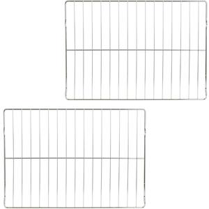 WB48T10063 Oven Rack for Range Compatible With GE, General Electric,Hotpoint Oven AP4538468, PS257761924" x 17" (2Pack)
