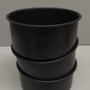 HONGBAKE 6 Inch Cake Pans for Baking, Round Small Layer Cake Pan Set with 120 Pieces Parchment Paper, Nonstick Circle Cheesecake Tin, 4 Pieces, Heavy Duty y