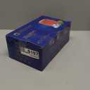 Vintage Glassware Drinking Glasses Set of 6,12 oz Hobnail Glass Cups,Embossed Lake Blue Water Tumbler,for Beer,Cocktail,Whiskey,Juice and Various Mixed Drinks- 1 Cleaning Brush