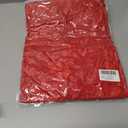 Women's Ruffle Hem Jacquard Dress Casual Sleeveless Tank Floral Mini Dress Smock Wedding Guest Dresses (Red, XX-Large)