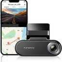 DDPAI 4K Car Dash Cam Front 2160P Dashcam Built-in 32G eMMC Voice Control ADAS 5G WiFi GPS G-Sensor with APP Control Night Vision 24 Hours Parking Monitor Support 512GB TF Card, N5