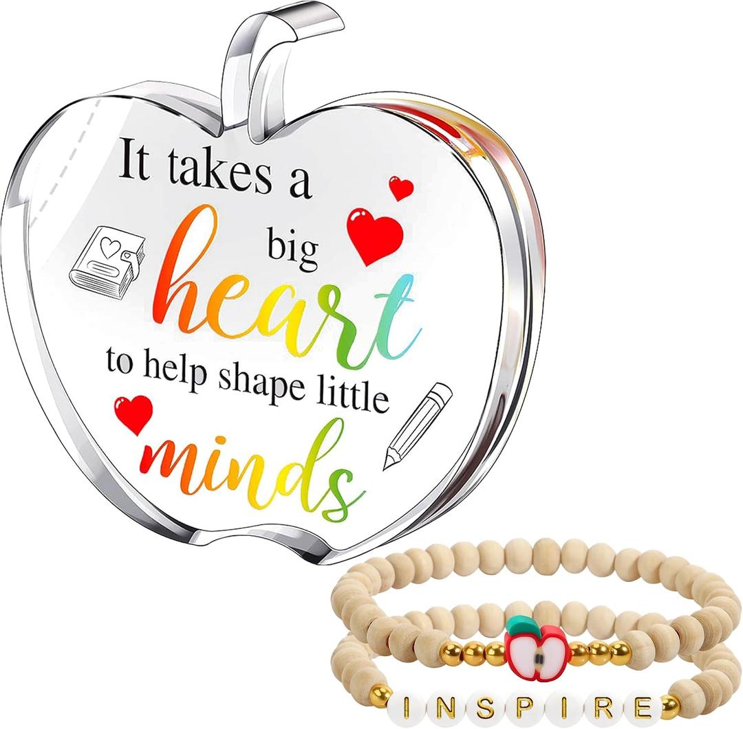 Teacher Gifts for Women Acrylic Plaque for Teacher End of the Year Teachers Appreciation Gift Best Teachers Ever Gifts Retirement Gift for Women