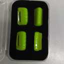 JeCar 4pcs for Jeep Wrangler Black Interior Trim Window Switch Button Cover for 2018-2024 2025+ Jeep Wrangler JL JLU Gladiator JT Interior Accessories (Aluminum Alloy)