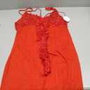 Avidlove Babydoll Lingerie for Women Floral Snap Crotch Teddy Chemise Nightie Lace Nightgown, Red XL
